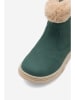 Lasocki Leder-Winterboots in Grün