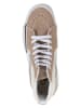 Vans Leder-Sneakers "SK8 Reconstruct" in Braun/ Creme