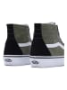 Vans Leder-Sneakers "SK8-Hi Tapered" in Schwarz/ Khaki