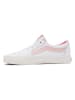 Vans Leder-Sneakers "SK8-Low" in Weiß/ Rosa