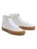 Vans Leder-Sneakers "SK8-Hi" in Creme