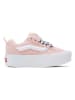 Vans Leder-Sneakers "Knu Stack" in Rosa