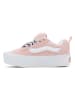 Vans Leder-Sneakers "Knu Stack" in Rosa