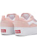 Vans Leder-Sneakers "Knu Stack" in Rosa