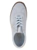 Vans Skórzane sneakersy "Sport Low" w kolorze błękitnym
