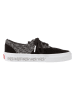 Vans Leder-Sneakers in Schwarz/ Weiß