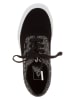 Vans Leder-Sneakers in Schwarz/ Weiß