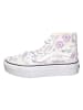 Vans Skórzane sneakersy "SK8" w kolorze białym ze wzorem