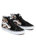 Vans Leren sneakers "SK8-Hi" zwart/lichtbruin