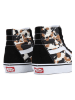 Vans Leder-Sneakers "SK8-Hi" in Schwarz/ Hellbraun