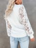 LA Angels Sweter w kolorze kremowym
