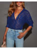 Milan Kiss Blouse donkerblauw