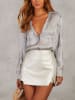 Milan Kiss Hemd in Silber/Grau