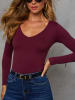 LA Angels Longsleeve in Bordeaux