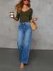 Milan Kiss Bluse in Khaki