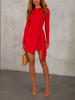 LA Angels Kleid in Rot