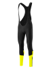 Gonso Softshell-Fahrradleggings "Essential" in Schwarz/ Gelb