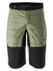 Gonso Fietsshort "Trail" zwart/kaki