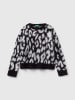 Benetton Sweter w kolorze czarno-białym