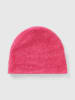 Benetton Dwustronna czapka beanie w kolorze różowym