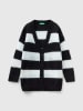 Benetton Vest zwart/wit
