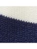 Benetton Beanie donkerblauw/kaki/crème