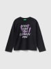 Benetton Longsleeve in Schwarz