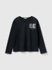 Benetton Longsleeve in Dunkelblau