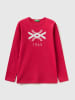 Benetton Longsleeve in Rot