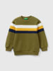 Benetton Sweatshirt in Khaki