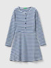 Benetton Kleid in Blau/ Weiß