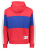 Champion Hoodie in Rot/ Dunkelblau