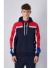 Champion Hoodie in Rot/ Dunkelblau