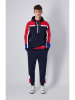 Champion Hoodie in Rot/ Dunkelblau