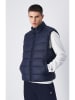 Champion Doorgestikte bodywarmer donkerblauw
