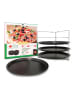 Guardini 5tlg. Pizza-Set "I love Pizza" in Schwarz/ Silber