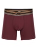 LEE Underwear 3er-Set: Boxershorts "Hay"  in Rot/ Khaki/ Braun