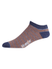 Wrangler 3er-Set: Sportsocken "Darroch"  in Dunkelblau/ Hellbraun