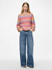 Pieces Pullover in Bunt
