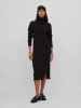 Vila Strickkleid in Schwarz
