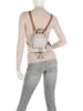 Michael Kors Rucksack in Creme/ Hellbraun - (B)16 x (H)20 x (T)8 cm