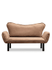 Evila Schlafsofa in Hellbraun - (B)150 x (H)70 x (T)65 cm