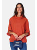 ASSUILI Kaschmir-Pullover in Orange