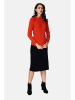 ASSUILI Kaschmir-Pullover in Orange