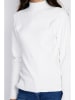 ASSUILI Kaschmir-Pullover in Weiß