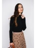 ASSUILI Kaschmir-Pullover in Schwarz