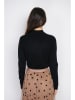 ASSUILI Kaschmir-Pullover in Schwarz