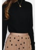ASSUILI Kaschmir-Pullover in Schwarz