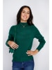 ASSUILI Pullover in Dunkelgrün