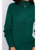 ASSUILI Pullover in Dunkelgrün